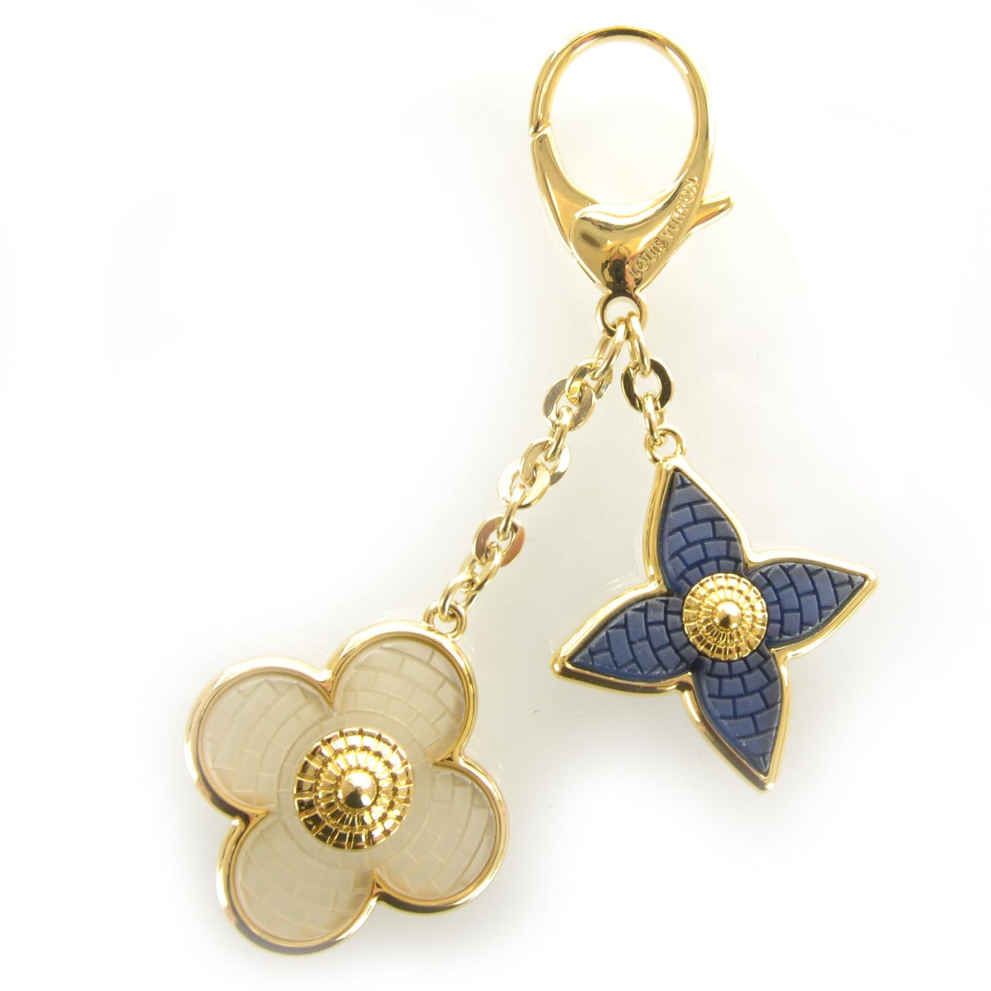 Mosaique Bag Charm Blue