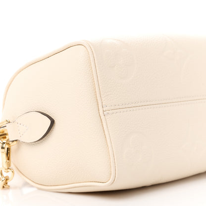 Louis Vuitton Empreinte Monogram Giant Speedy Bandouliere 20 Creme 9 of 10