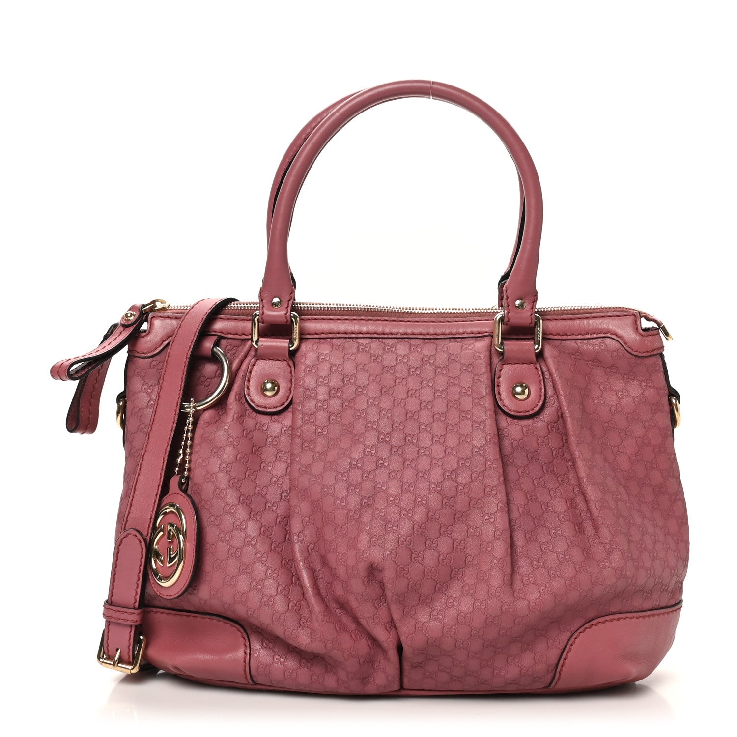 Gucci Microguccissima Medium Sukey Top Handle Bag Vintage Rose 1 of 10