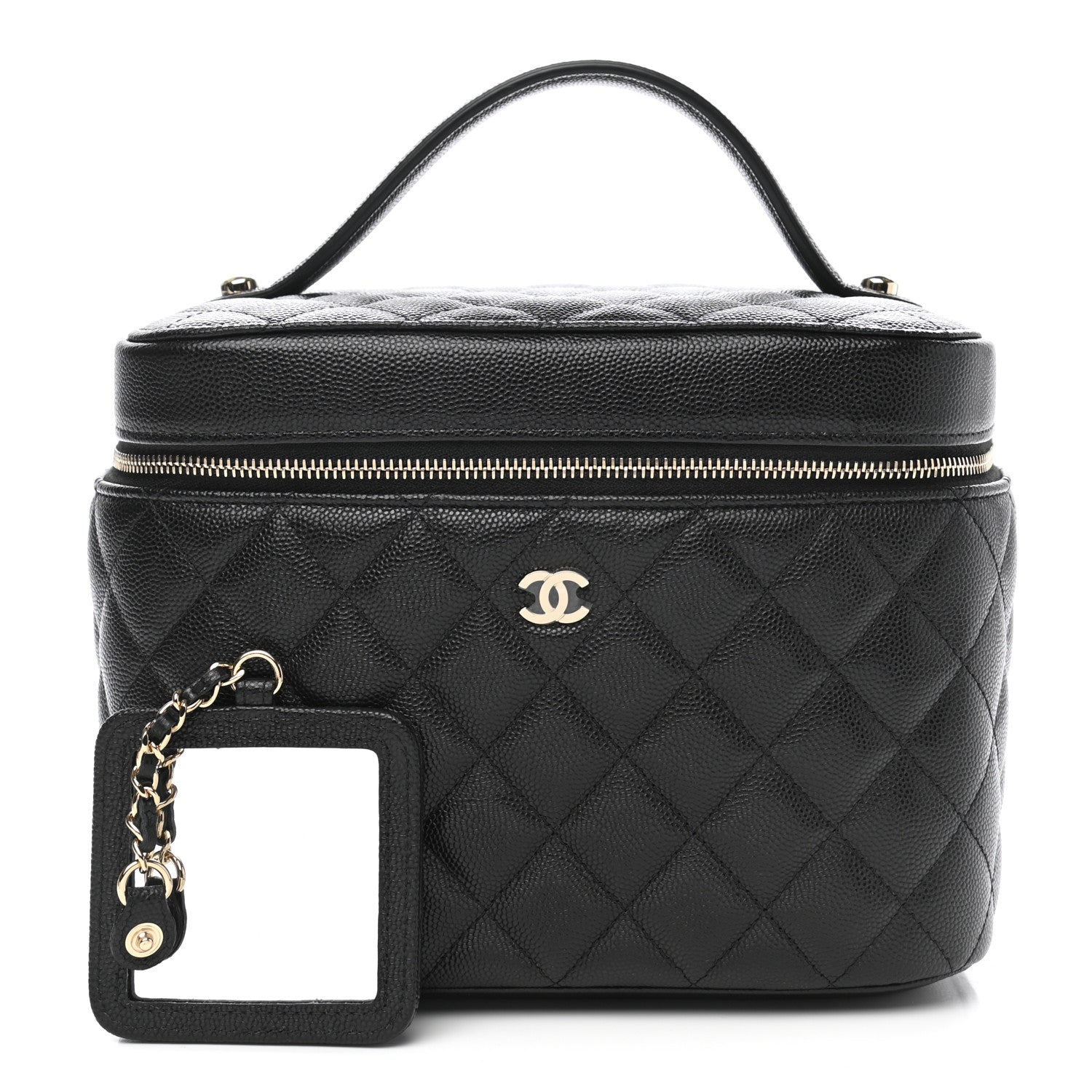 Chanel Caviar Quilted Large Vanity Pouch Black 1 of 9