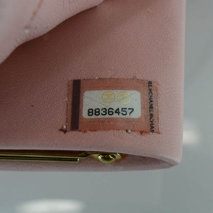 Chanel Caviar CC Clutch Wallet Pink 5 of 5