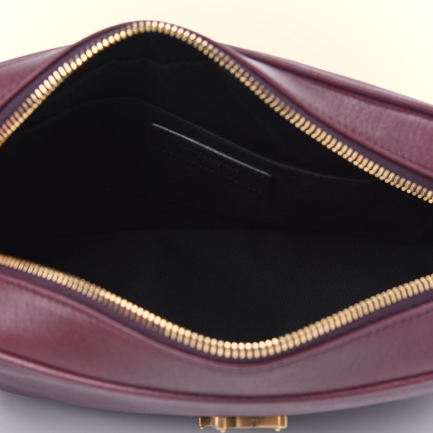 Lambskin Monogram Lou Camera Bag Burgundy
