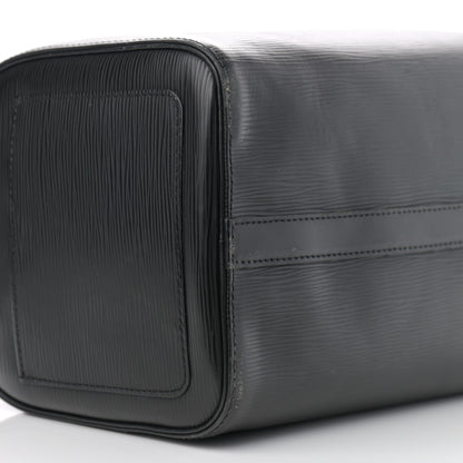 Louis Vuitton Epi Speedy 30 Black 4 of 13