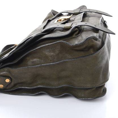 Proenza Schouler Lambskin Large PS1 Satchel Military 14 of 14