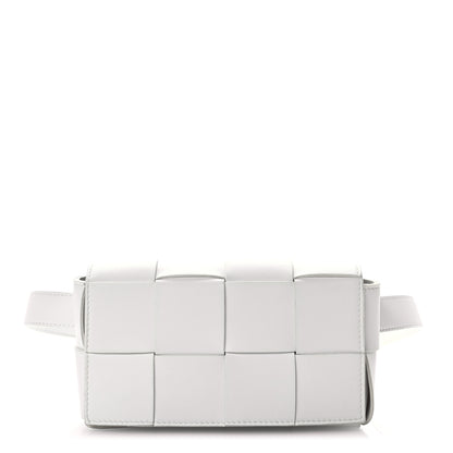 Bottega Veneta Nappa Maxi Intreccio The Belt Cassette Bag White 1 of 10