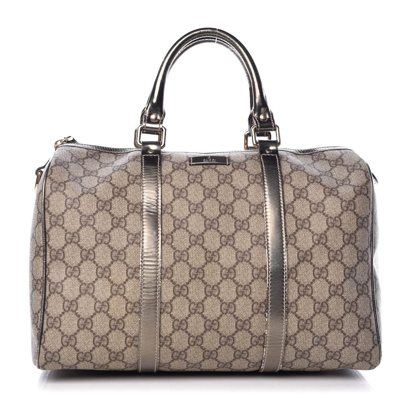 GG Plus Monogram Medium Joy Boston Silver