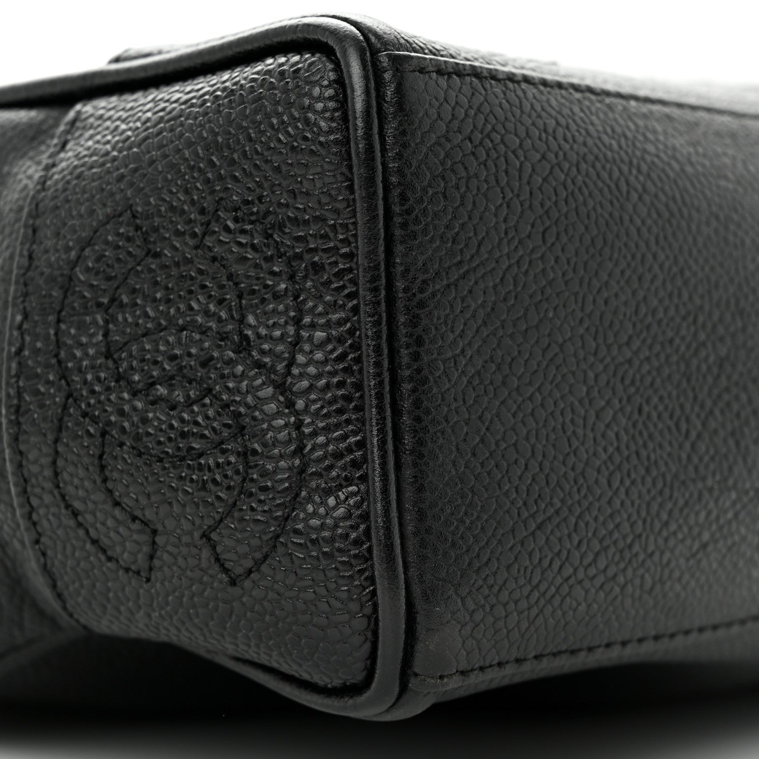 Chanel Caviar CC Shoulder Bag Black 9 of 13