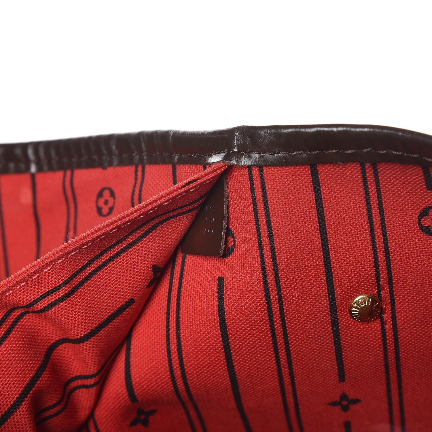 Louis Vuitton Damier Ebene Neverfull MM 7 of 7