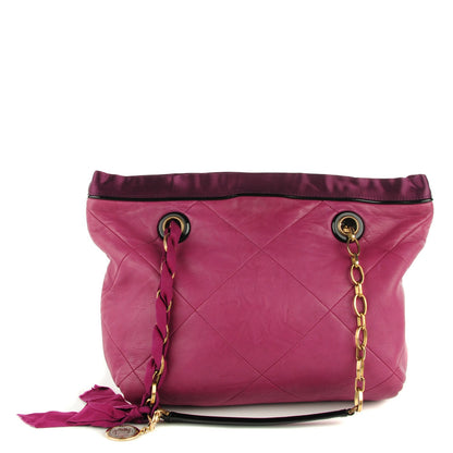 Lanvin Lambskin Quilted Amalia Cabas Tote Eveque 1 of 6