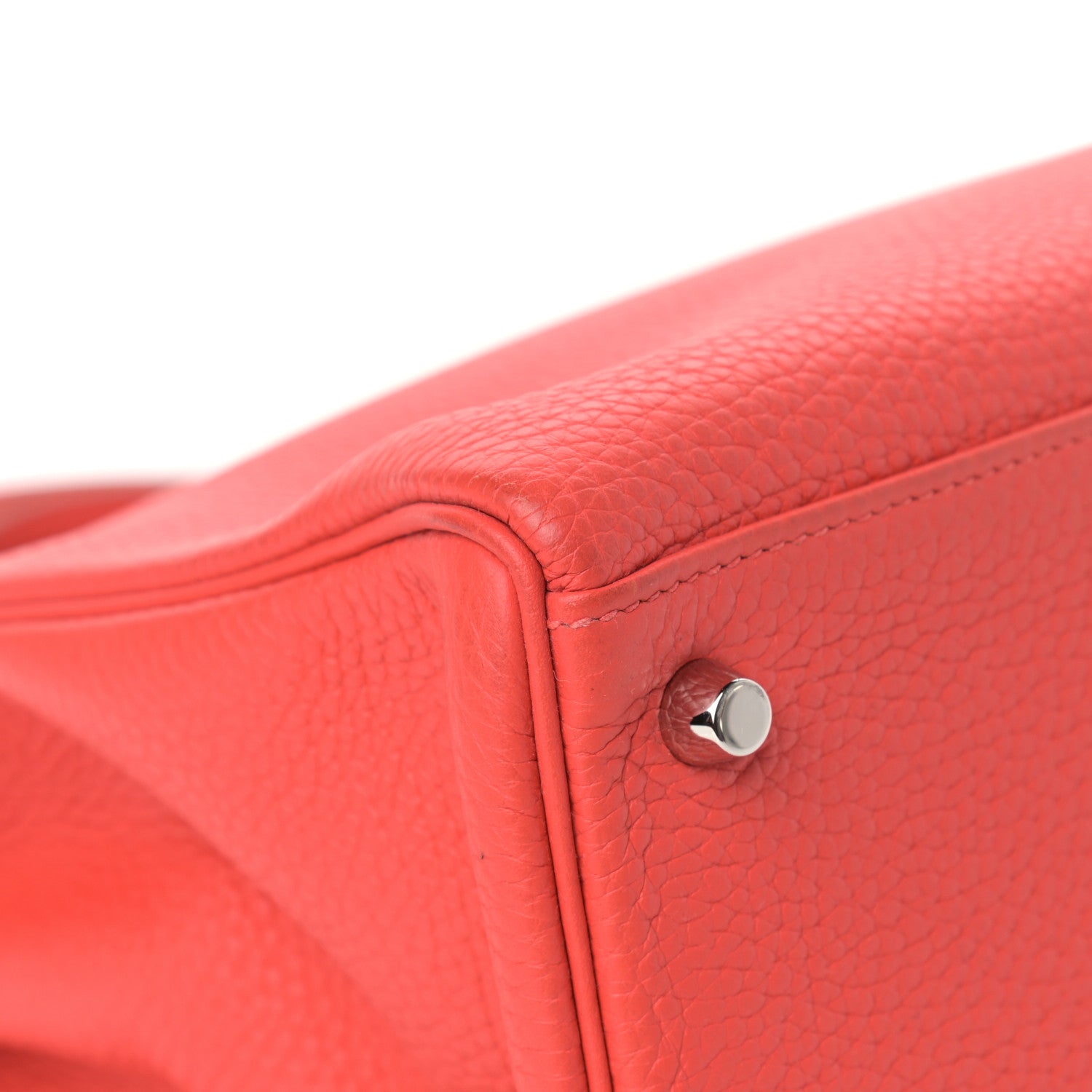 Hermes Taurillon Clemence Kelly Retourne 35 Rose Jaipur 7 of 12