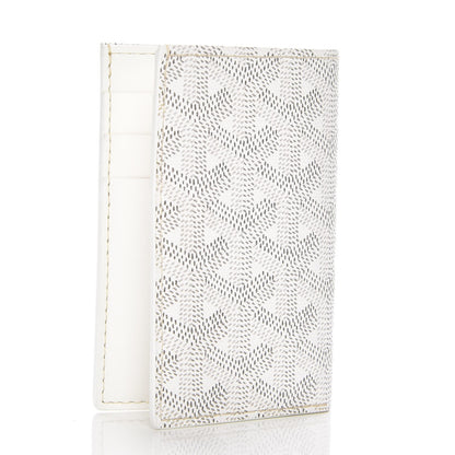 Goyard Goyardine Saint Pierre Card Holder White 3 of 7