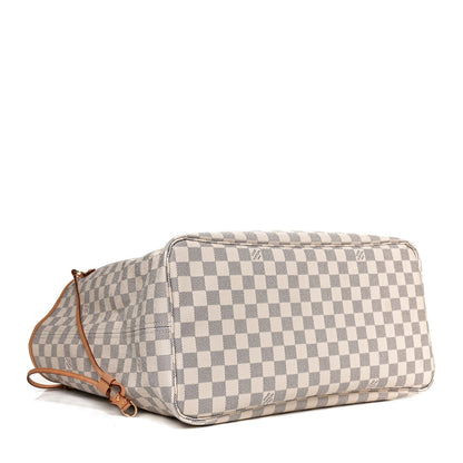 Louis Vuitton Damier Azur Neo Neverfull GM Rose Ballerine 4 of 14