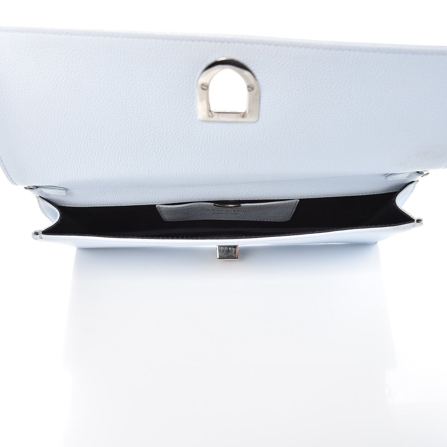 Grained Calfskin Diorama Pochette Sky Light