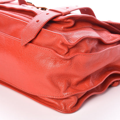 Proenza Schouler Lambskin Medium PS1 Satchel Deep Coral 10 of 10
