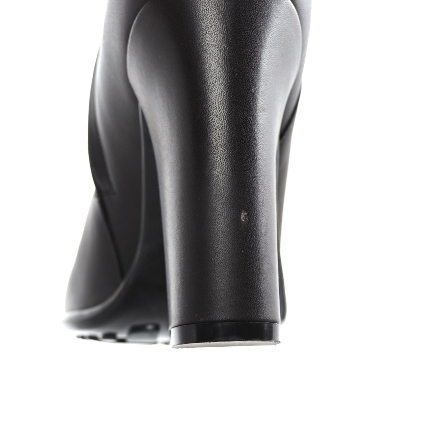 Calfskin Storm Knee High Boots 39 Fondant