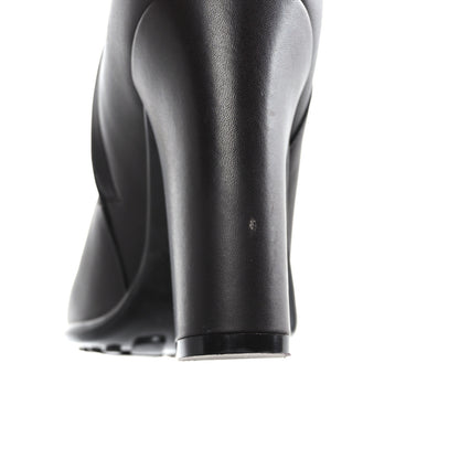Bottega Veneta Calfskin Storm Knee High Boots 39 Fondant 8 of 8