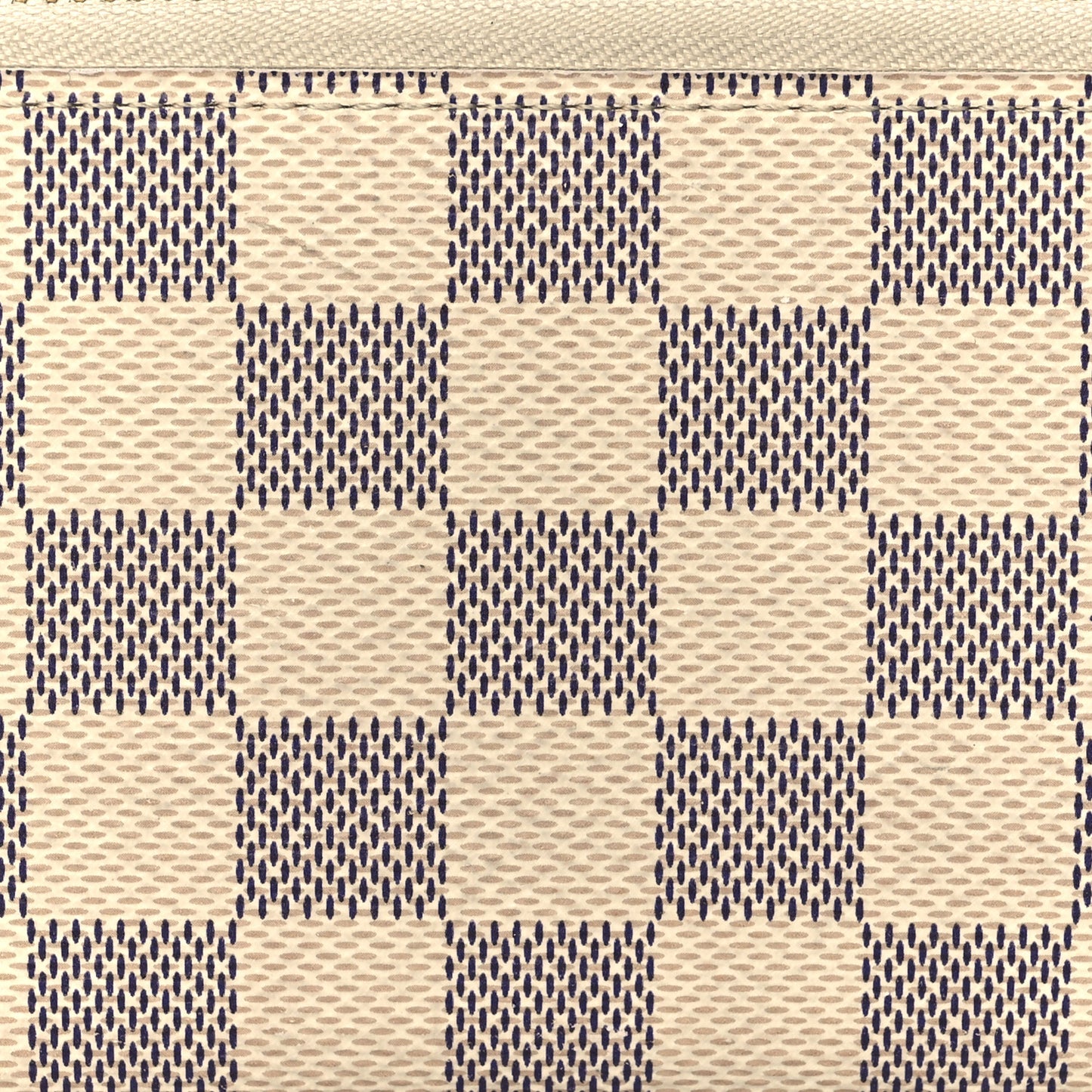 Damier Azur Clemence Wallet Rose Ballerine
