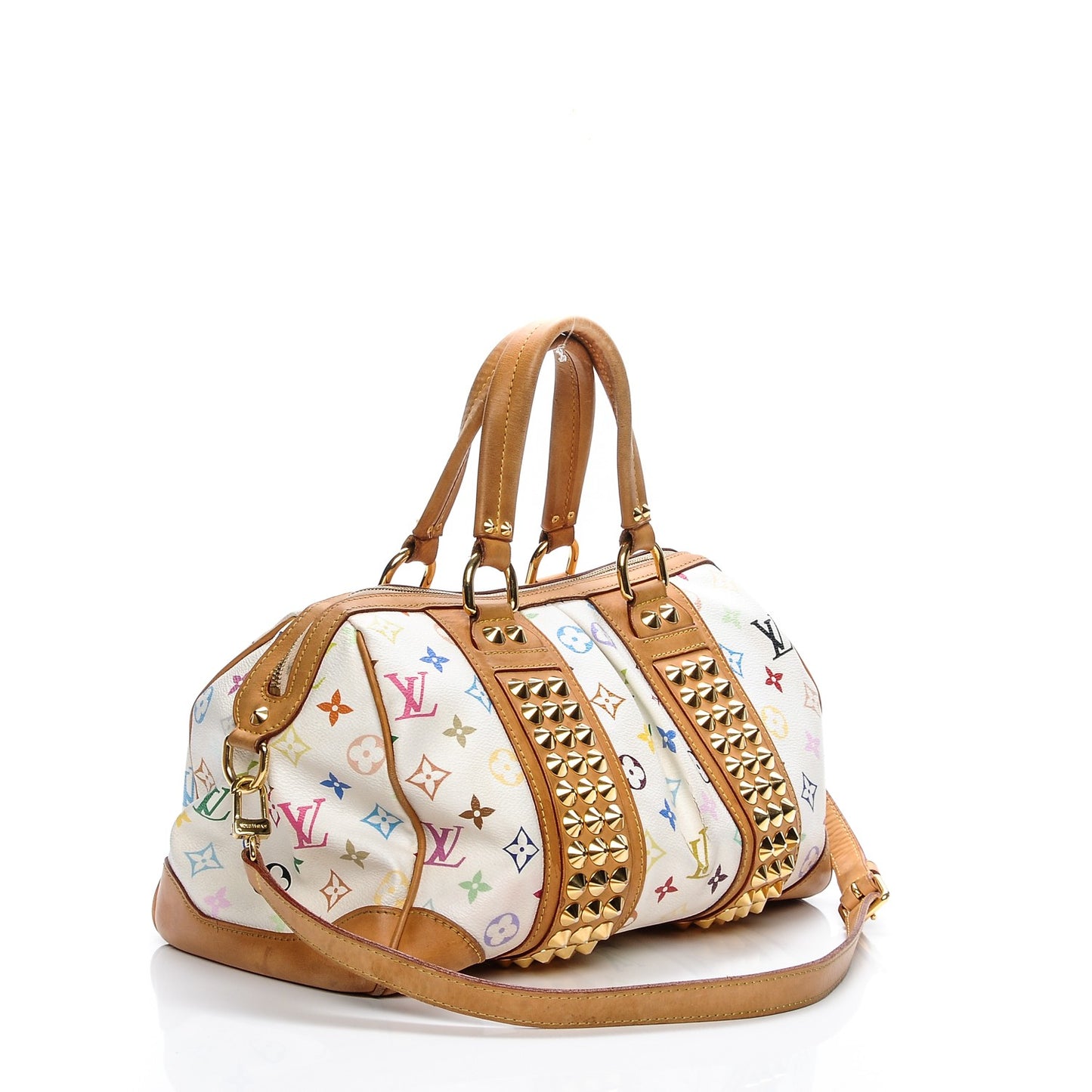 Monogram Multicolor Courtney MM White
