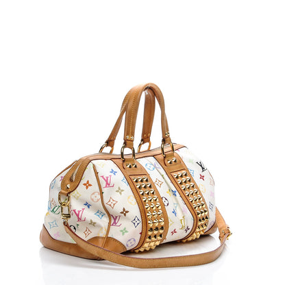 Louis Vuitton Monogram Multicolor Courtney MM White 3 of 14