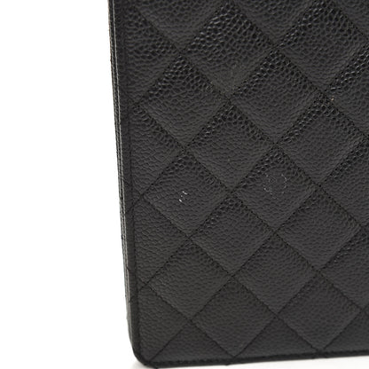 Chanel Caviar Quilted Large Agenda Cover Black 10 of 10