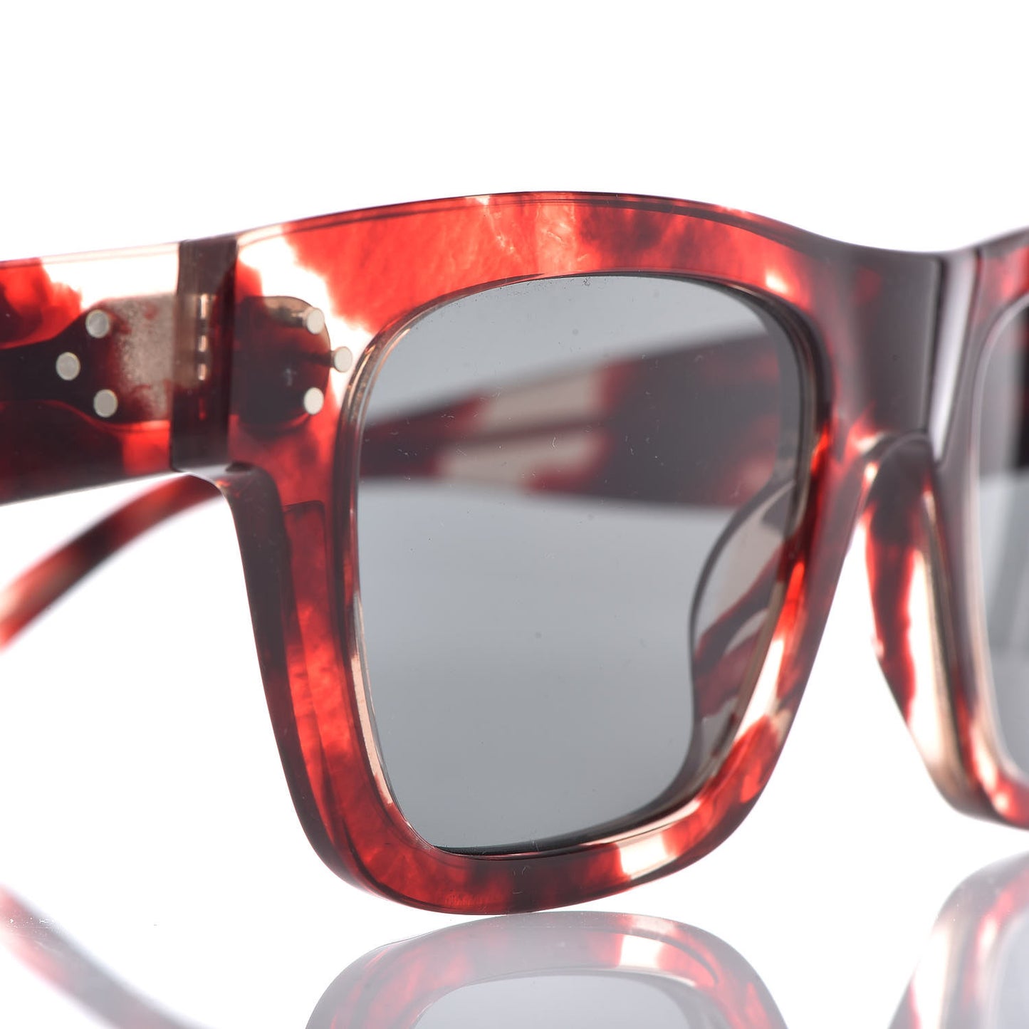 Acetate Black Frame 02 Sunglasses CL40009I Red Havana