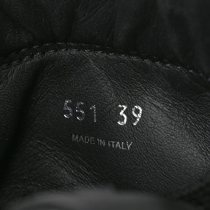 Prada Re-Nylon Gabardine Triangle Womens Wheel Pouch Pocket High Top Sneakers 39 Black 7 of 9