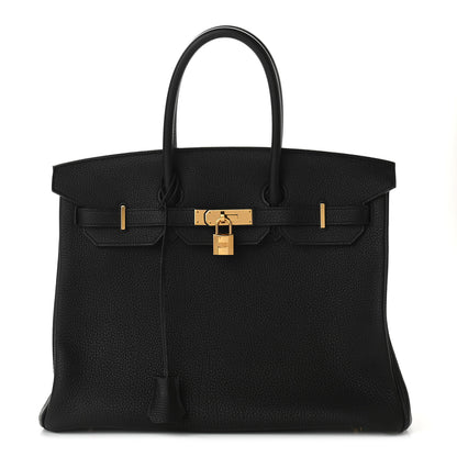 Hermes Togo Birkin 35 Black 1 of 9