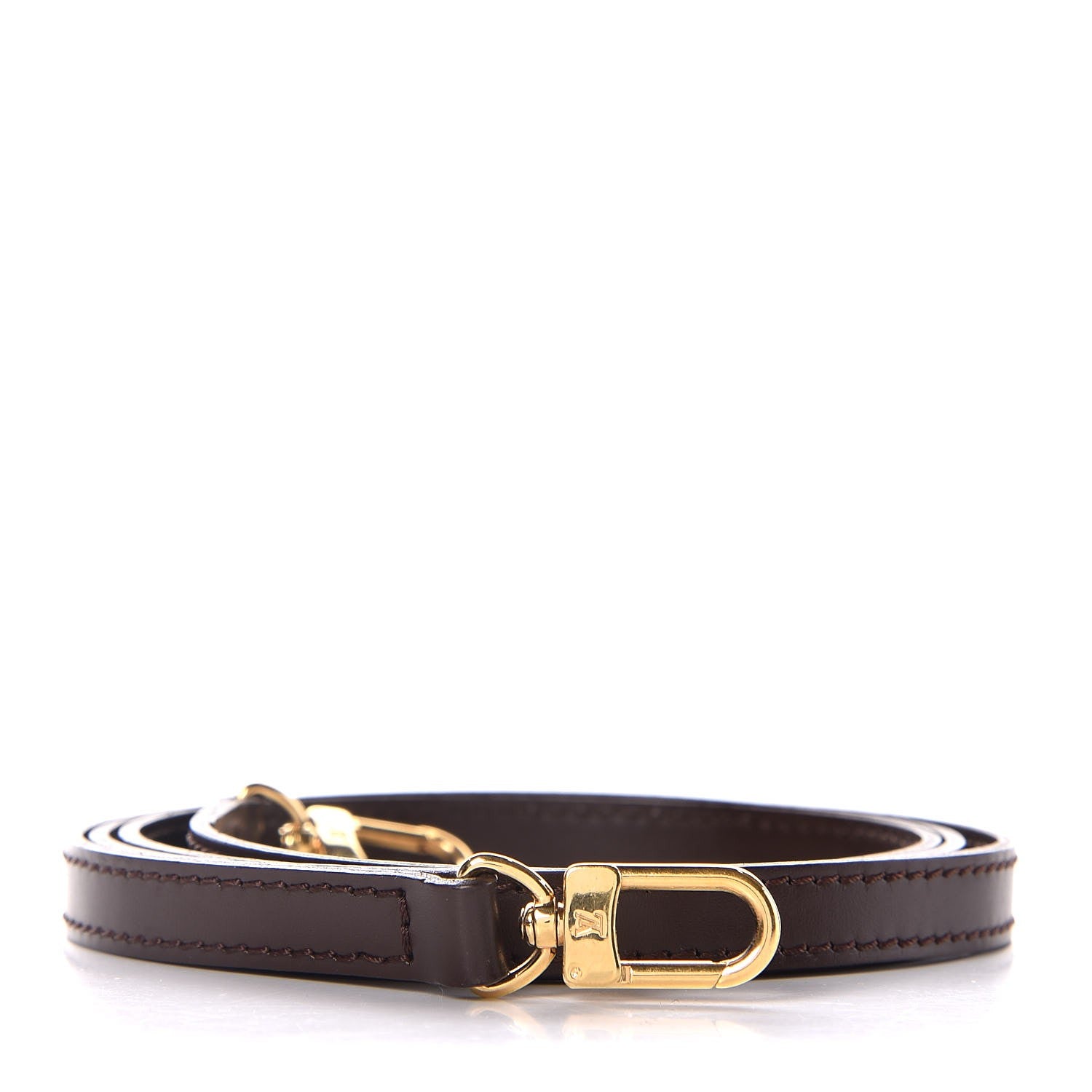 Louis Vuitton Calfskin 12mm Shoulder Strap Brown 1 of 5