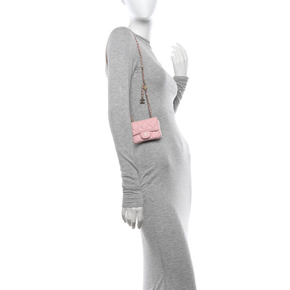 Chanel Caviar Quilted Mini Chain Belt Bag Light Pink 2 of 13