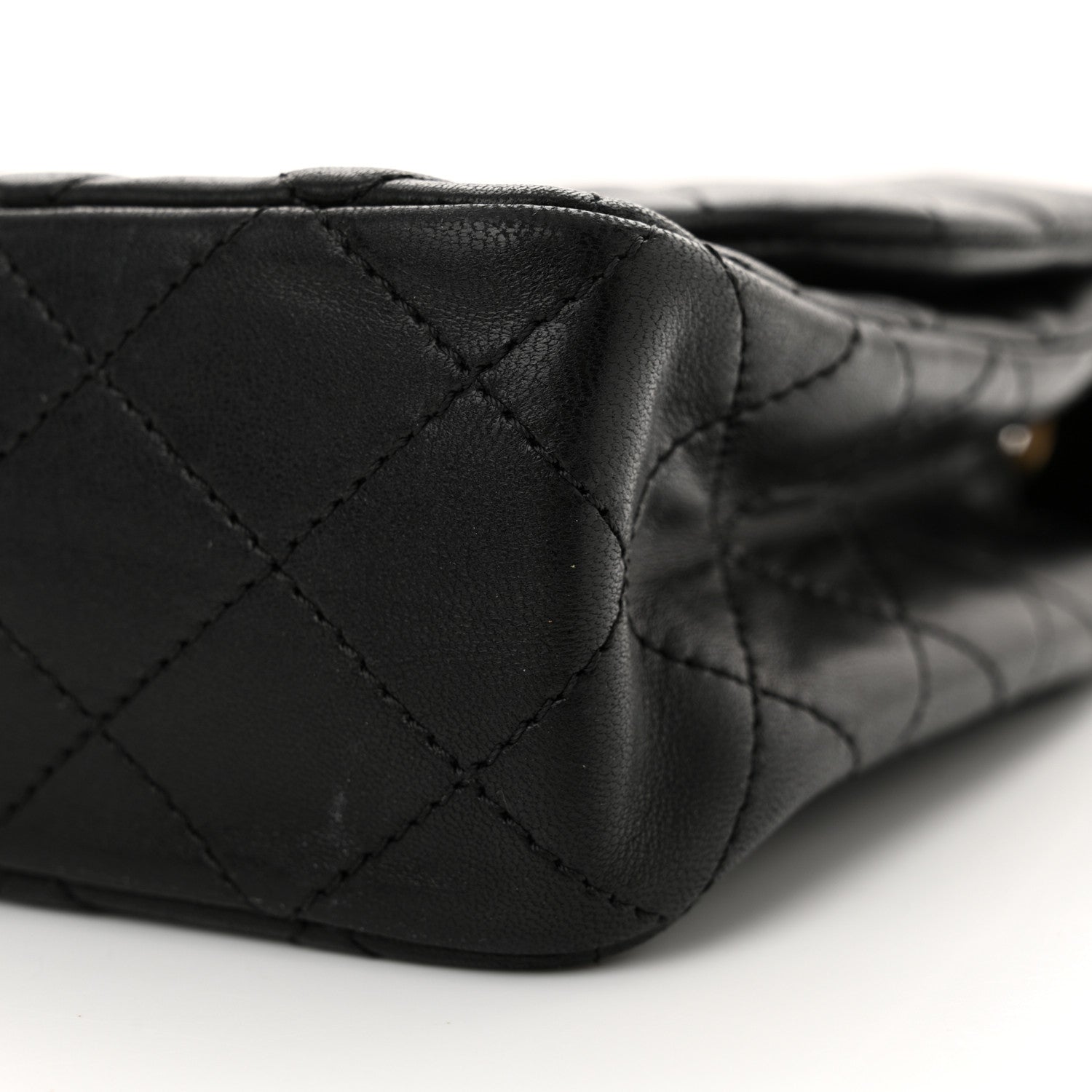 Chanel Lambskin Quilted Medium Westminster Pearl Flap Black 10 of 12