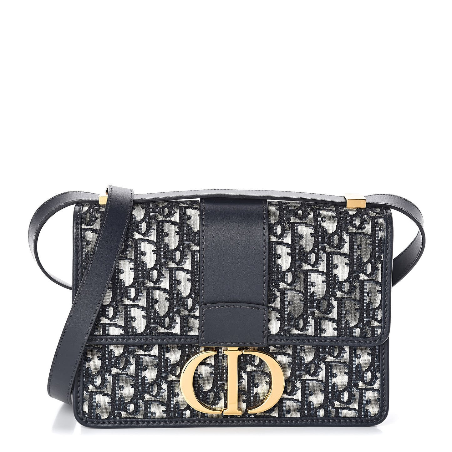 Oblique 30 Montaigne Flap Bag Blue