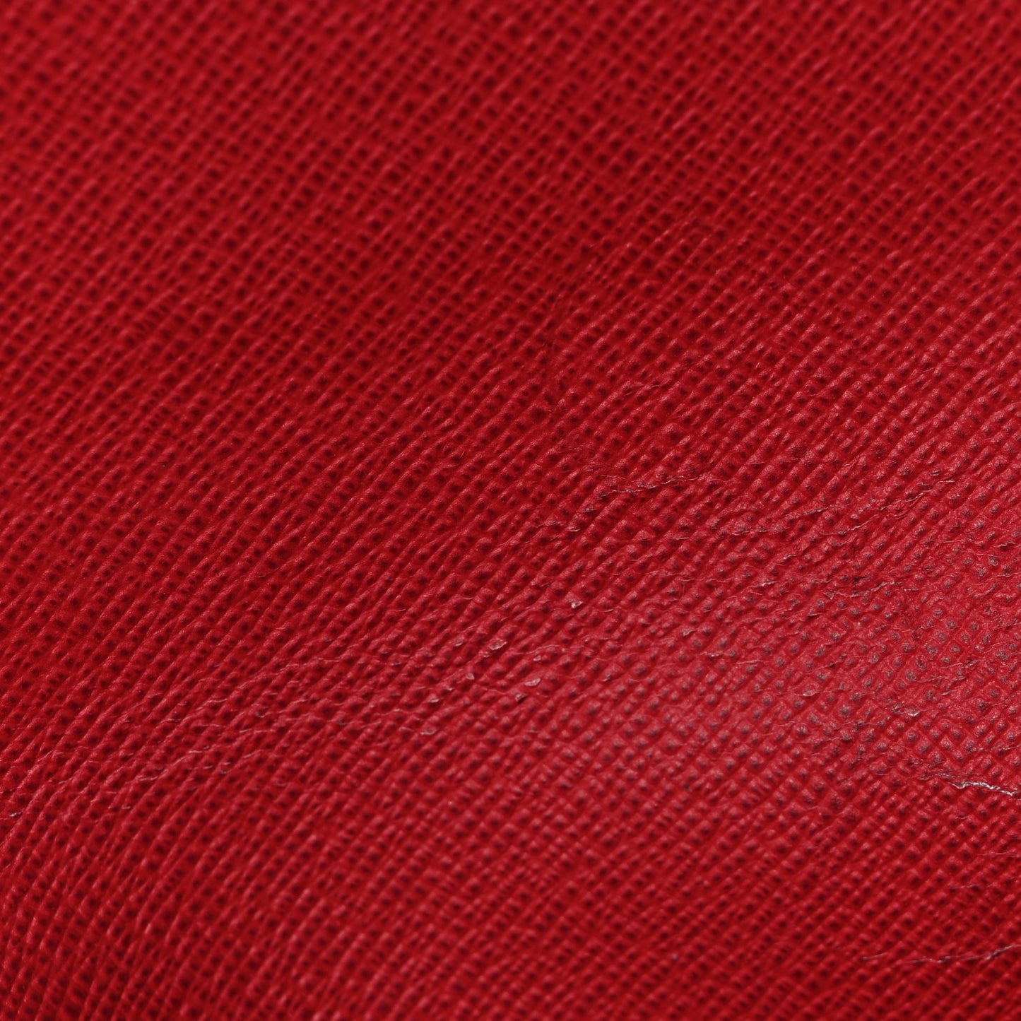 Damier Ebene Josephine Wallet Red