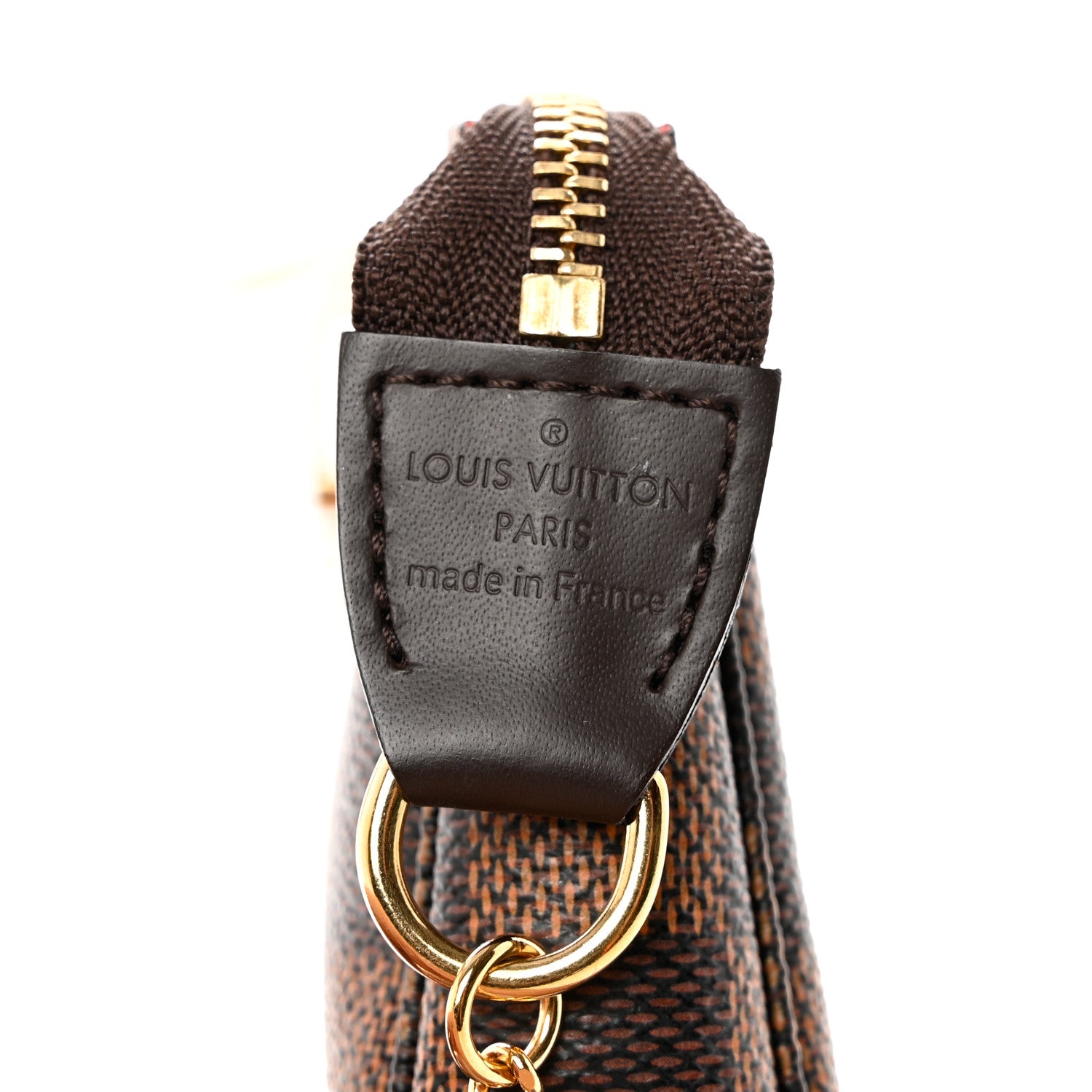 Louis Vuitton Damier Ebene Mini Pochette Accessories 6 of 7