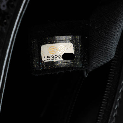 Chanel Sequin Lambskin Medium Moonlight on Water Flap Black 8 of 8