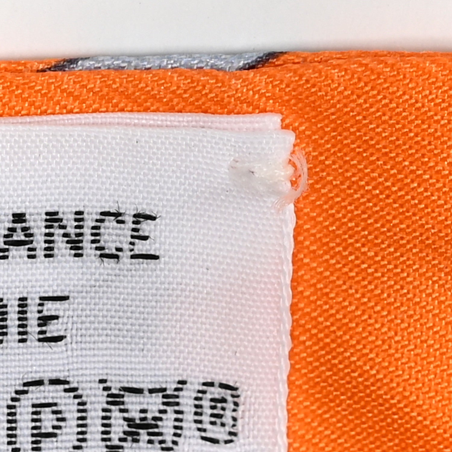 Hermes Silk Carres Volants Twilly Orange Rose Malaba 5 of 5