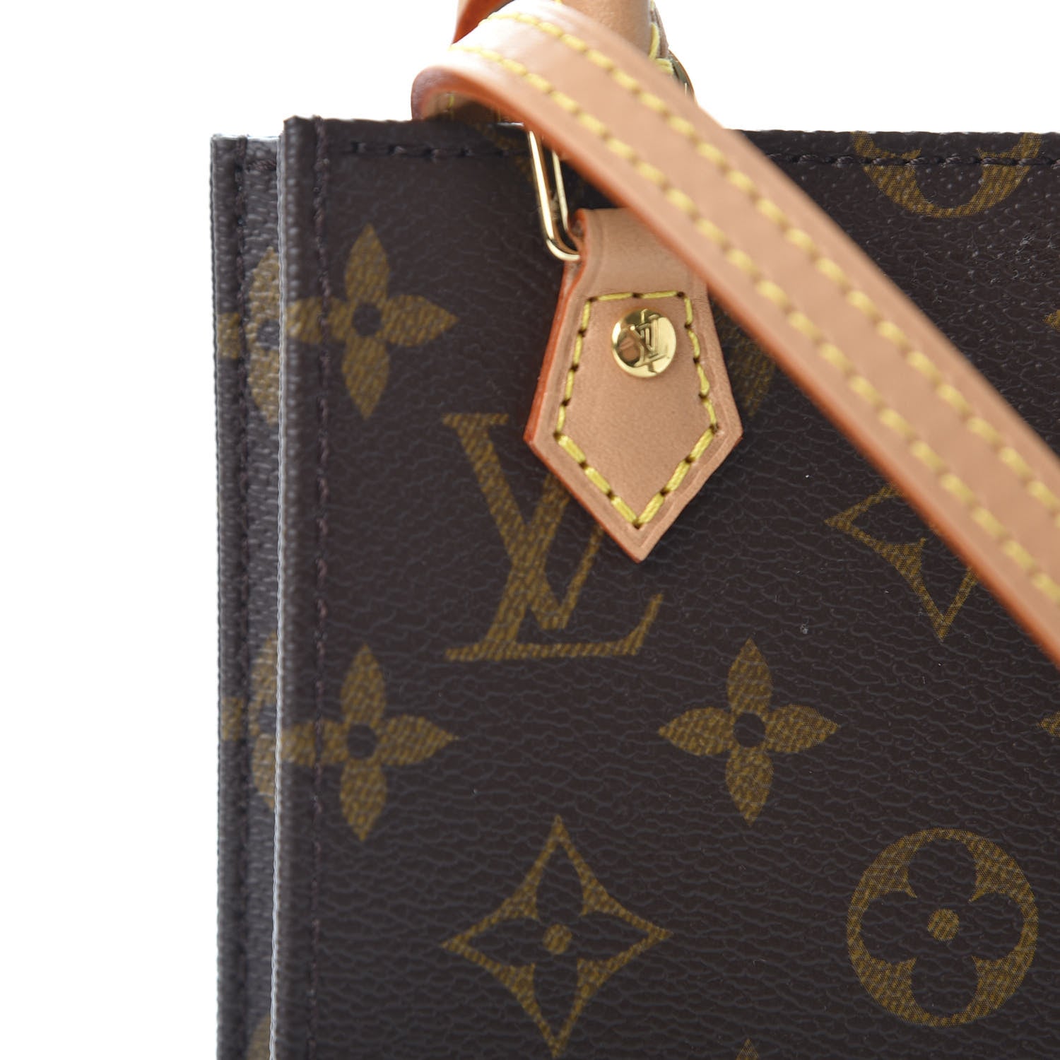 Louis Vuitton Monogram Petit Sac Plat 9 of 10