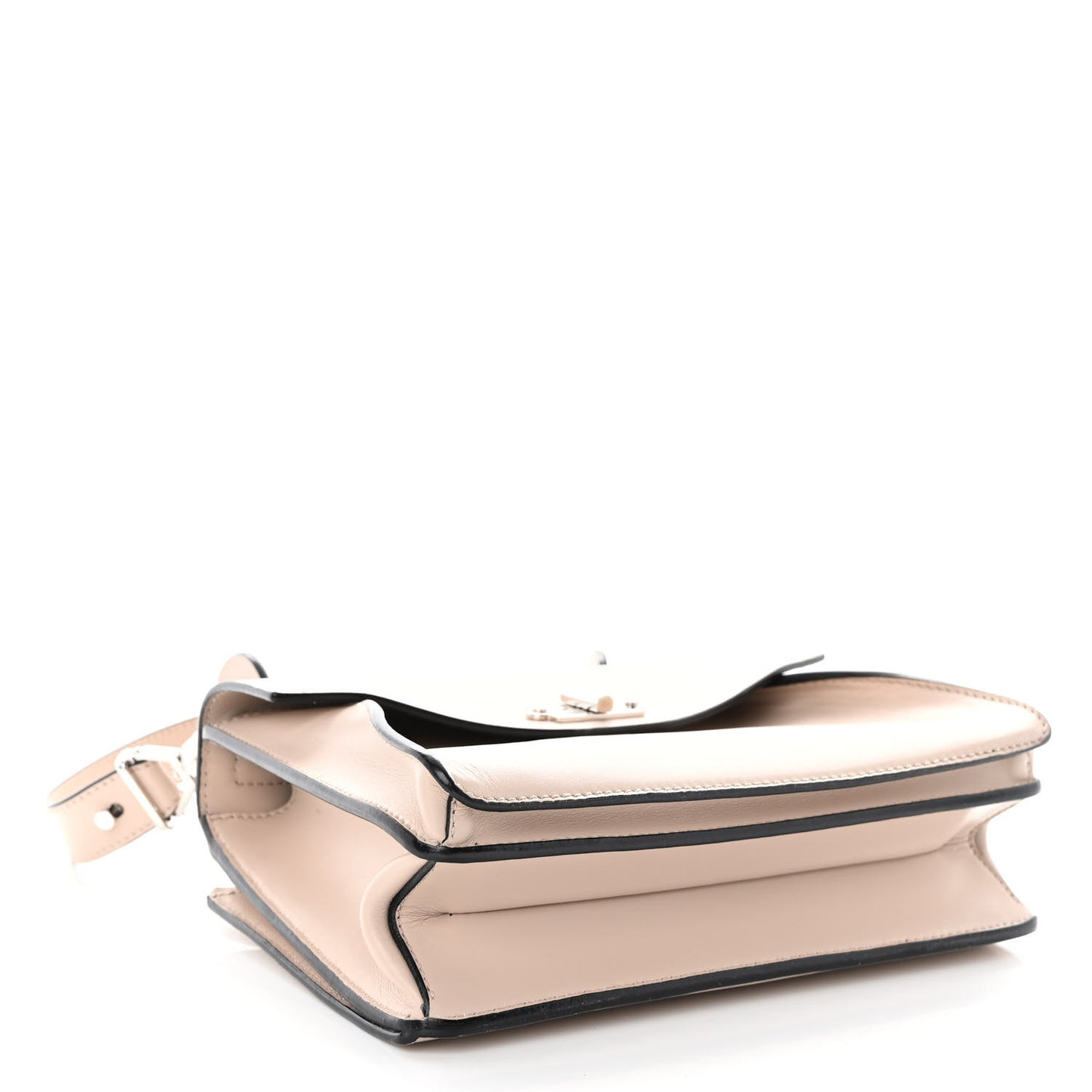 Calfskin Small Hava Top Handle Bag Sand