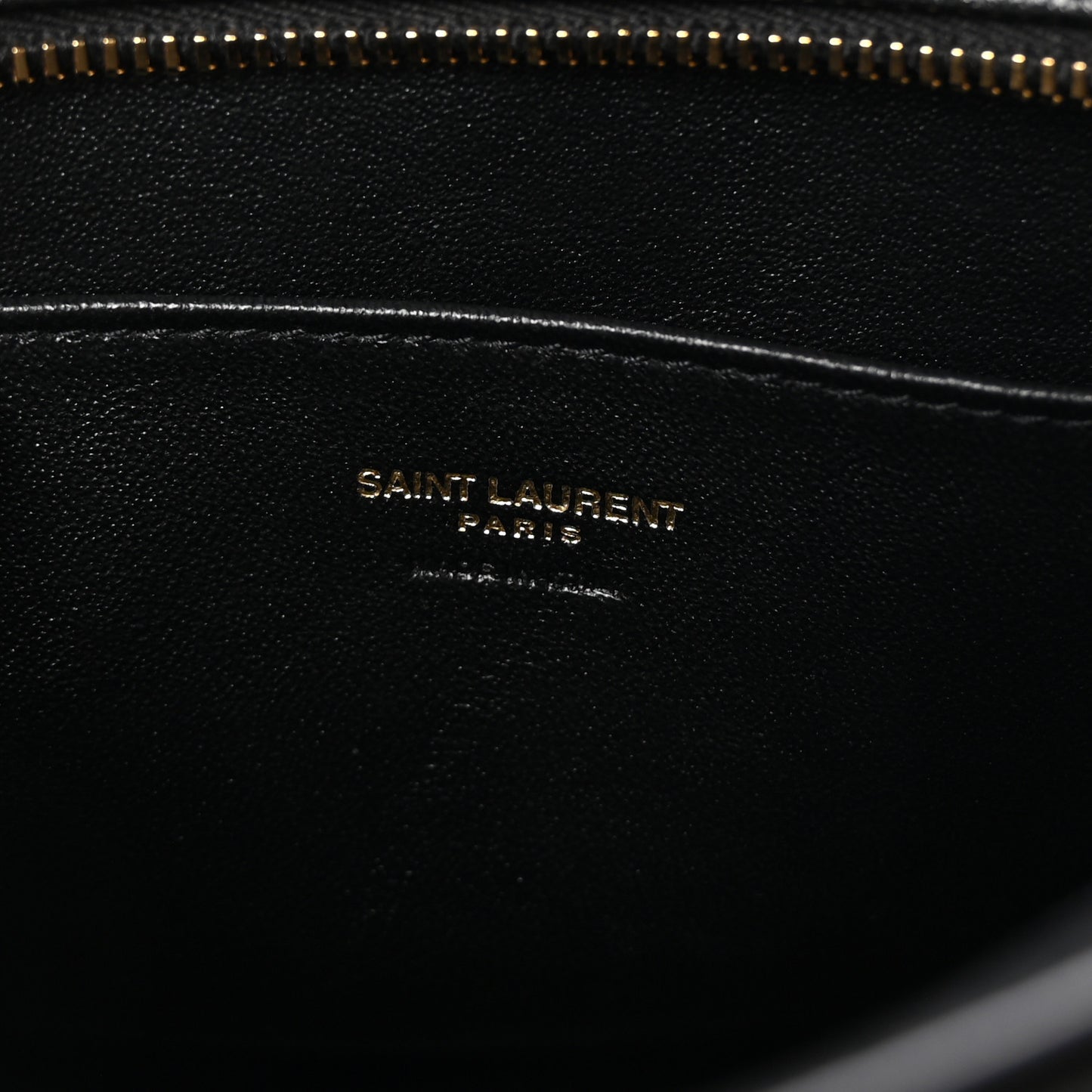 Calfskin Monogram Baby Cabas Black