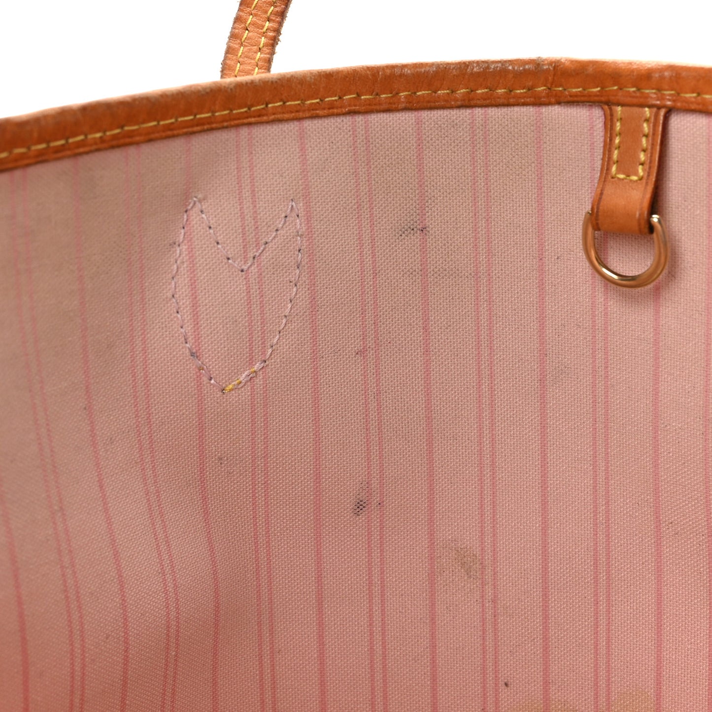 Damier Azur Neo Neverfull MM Rose Ballerine