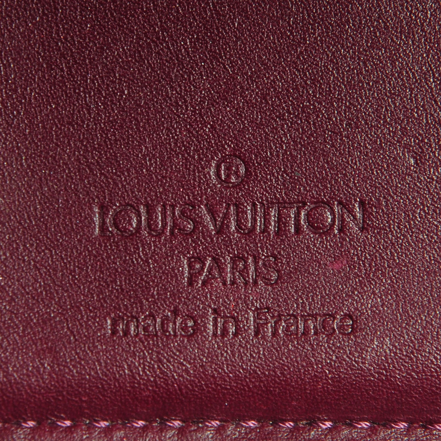 Louis Vuitton Vernis French Purse Wallet Violet 5 of 7
