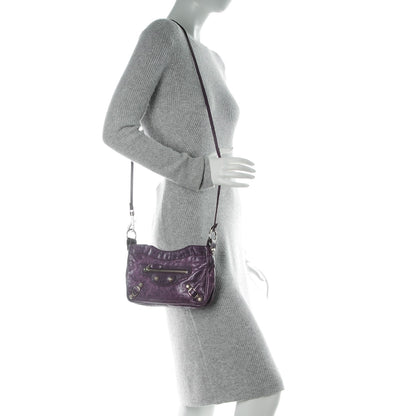 Balenciaga Agneau Giant 12 Silver Hardware Hip Violet 2 of 10