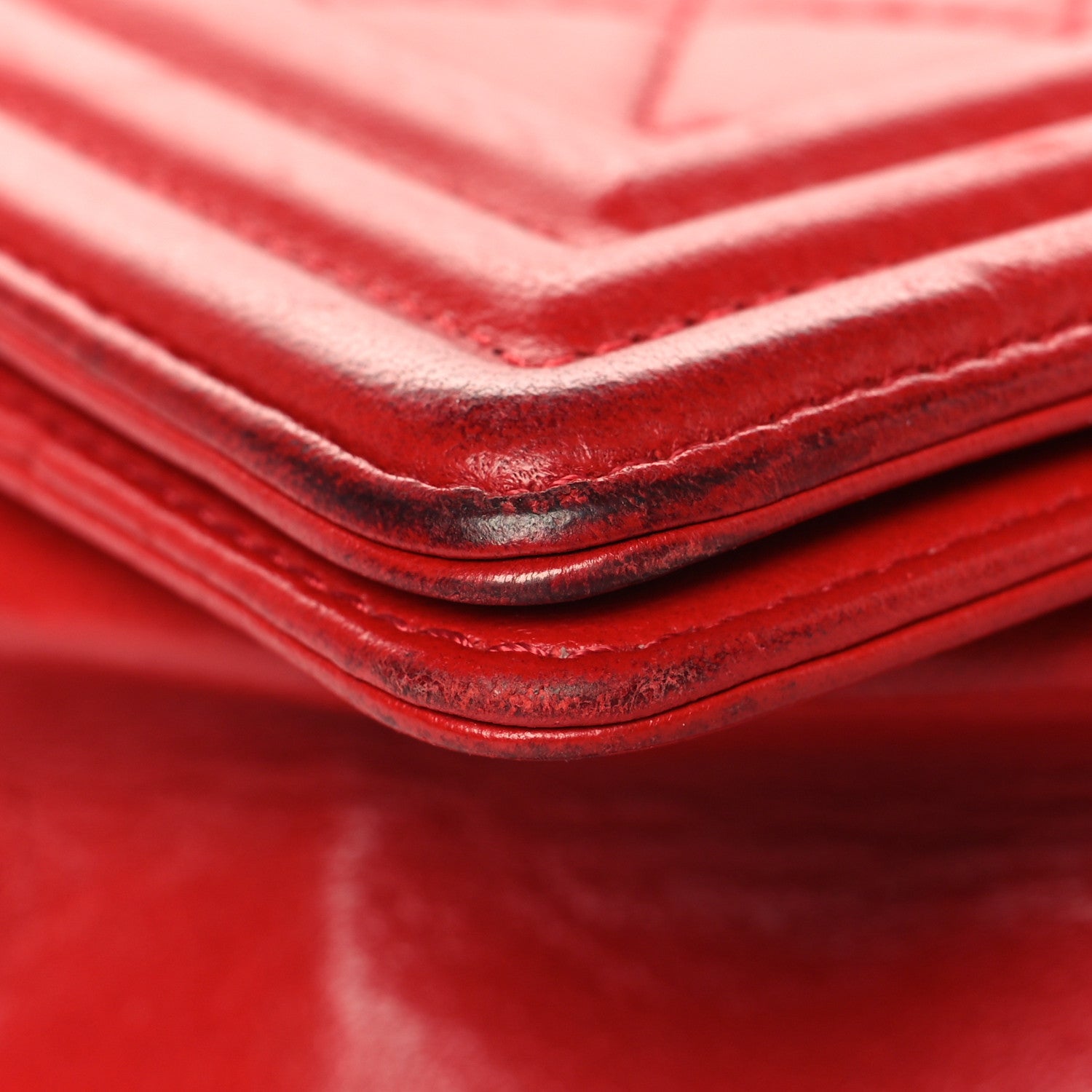 Chanel Lambskin Quilted New Medium Boy Flap Red 9 of 13