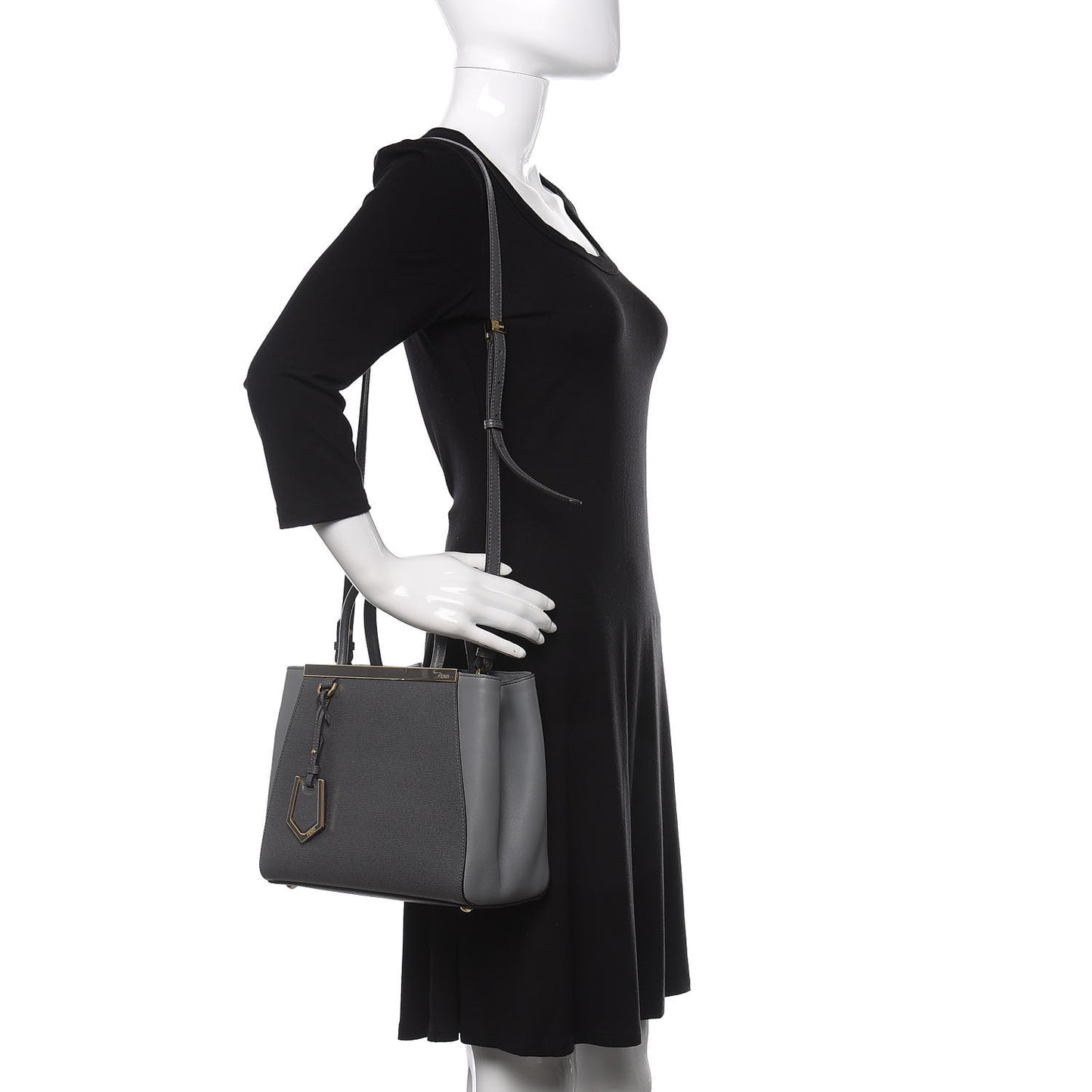 Vitello Elite Petite 2Jours Tote Grigio Grigio Chiaro