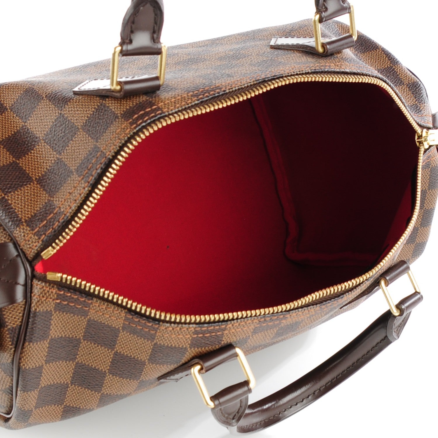 Louis Vuitton Damier Ebene Speedy 30 5 of 7