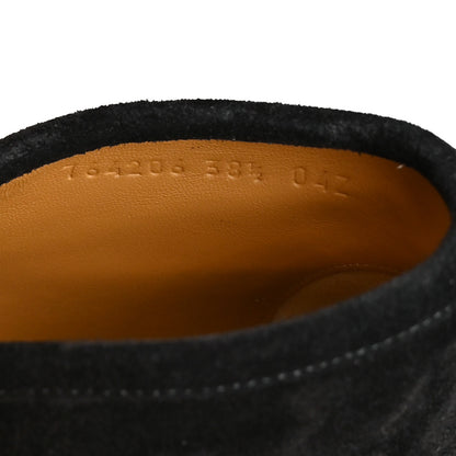 Gucci Suede Horsebit Womens Ankle Boots 38.5 Black 10 of 11