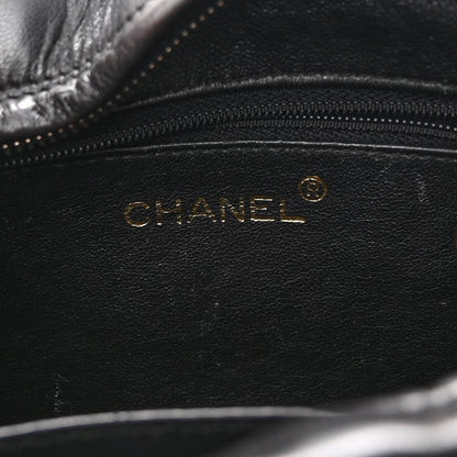 Chanel Lambskin CC Tassel Camera Case Black 6 of 11