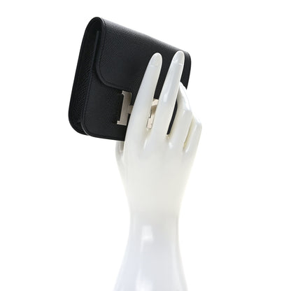 Hermes Epsom Constance Slim Wallet Black 2 of 8
