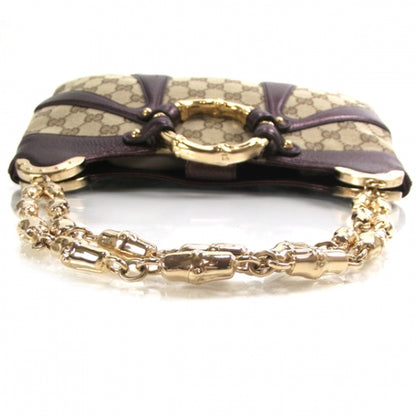 Gucci Monogram Bamboo Chain Shoulder Bag 5 of 10