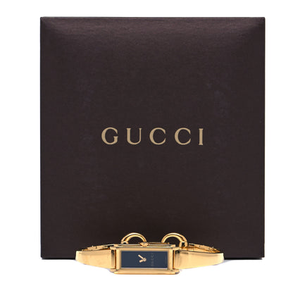 Gucci Stainless Steel 14mm 109 Horsebit Quartz Watch Black 5 of 5