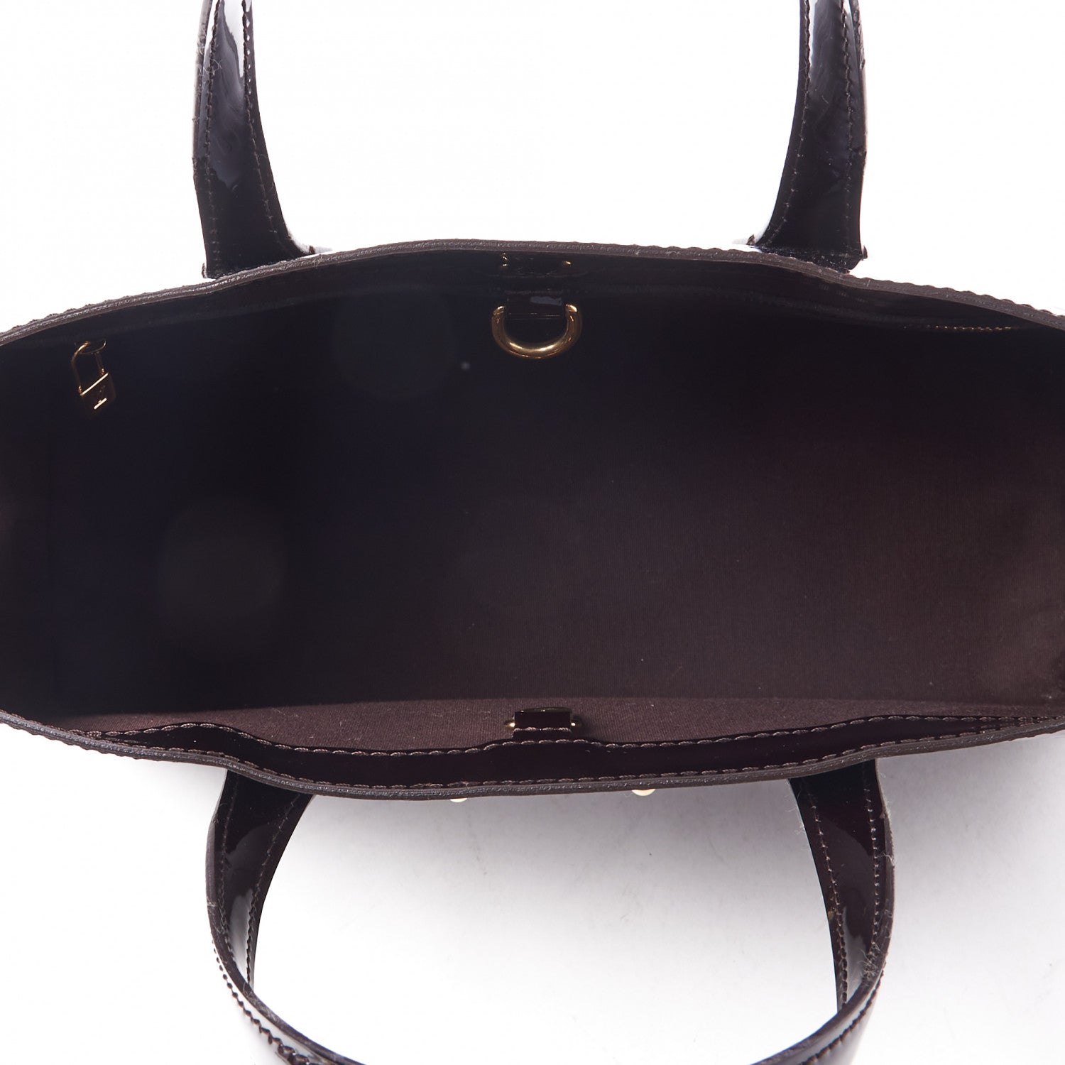 Louis Vuitton Vernis Wilshire PM Amarante 8 of 8